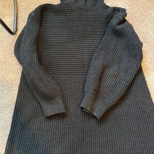 Elegant Black Turtleneck Sweater